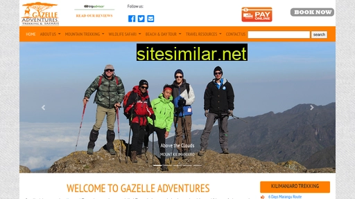 gazelleadventures.com alternative sites