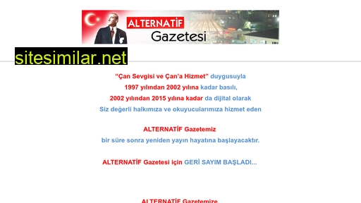 gazetealternatif.com alternative sites
