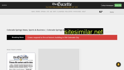 gazette.com alternative sites