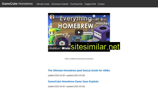 gchomebrew.com alternative sites
