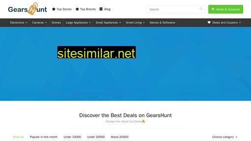 gearshunt.com alternative sites