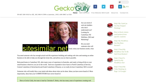 Geckogullywebsites similar sites