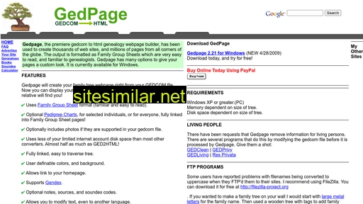 gedpage.com alternative sites