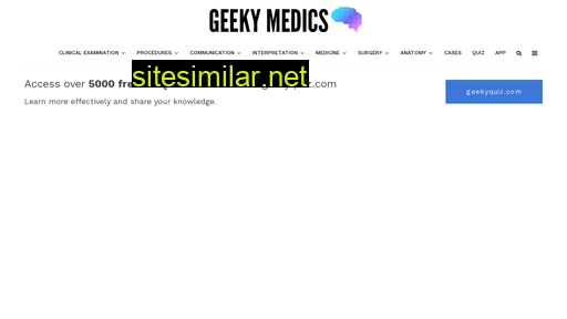 geekymedics.com alternative sites