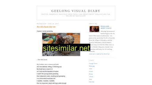 Geelong-visual-diary similar sites