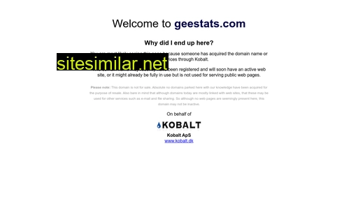 geestats.com alternative sites