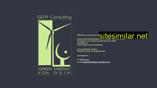 Gefa-consulting similar sites