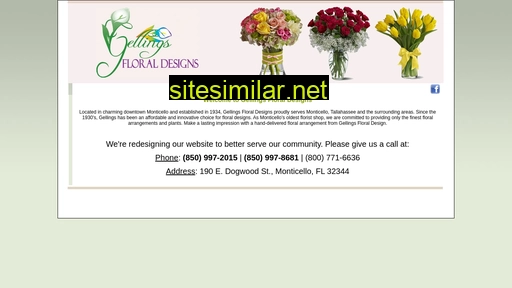 gellingsflowers.com alternative sites