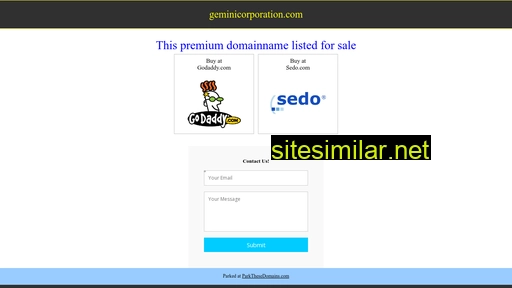 geminicorporation.com alternative sites