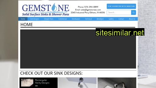 gemstonesinks.com alternative sites