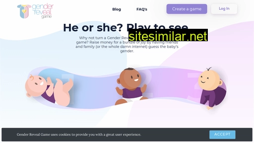 genderrevealgame.com alternative sites