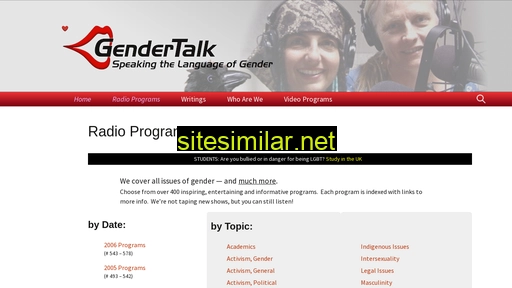 gendertalk.com alternative sites
