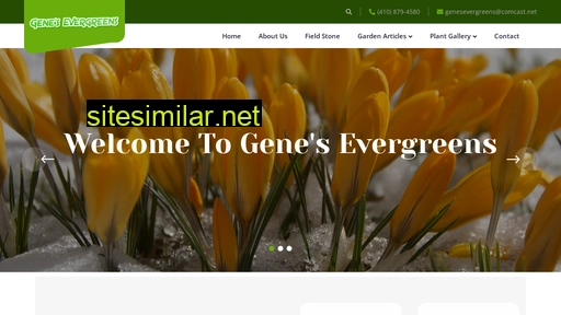 genesevergreens.com alternative sites