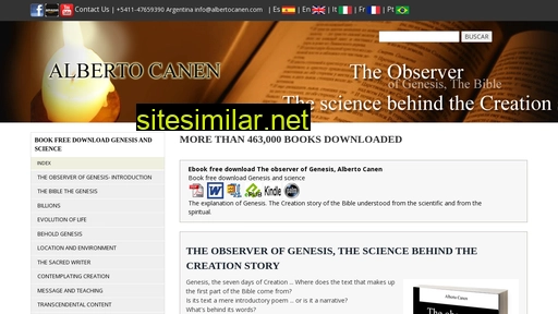 genesis-and-science.com alternative sites