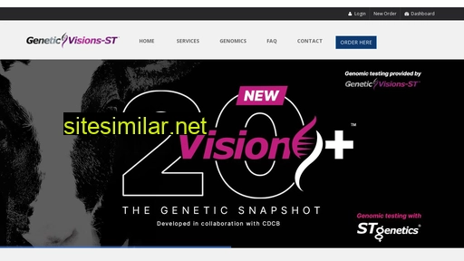 geneticvisions.com alternative sites