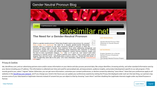 genderneutralpronoun.wordpress.com alternative sites
