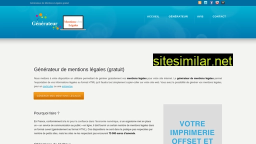 generateur-de-mentions-legales.com alternative sites