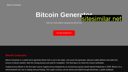 generatorbitcoinfree.com alternative sites