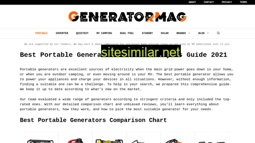 Generatormag similar sites