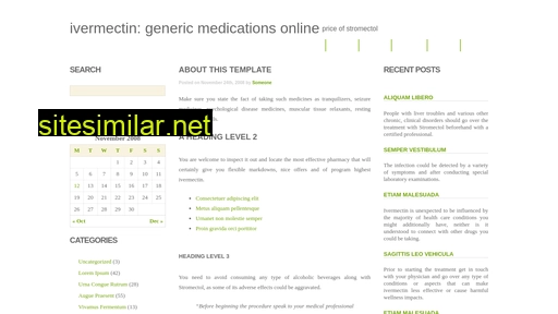 genericivermectin.com alternative sites