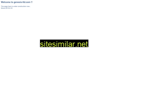 genesis-ltd.com alternative sites
