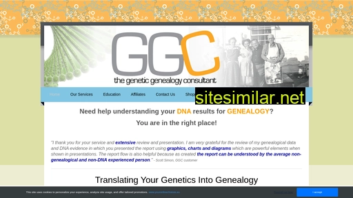 Geneticgenealogyconsultant similar sites