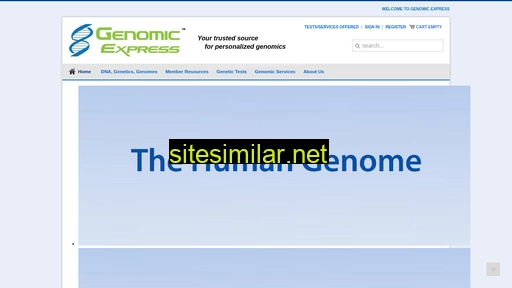 genomicexpress.com alternative sites