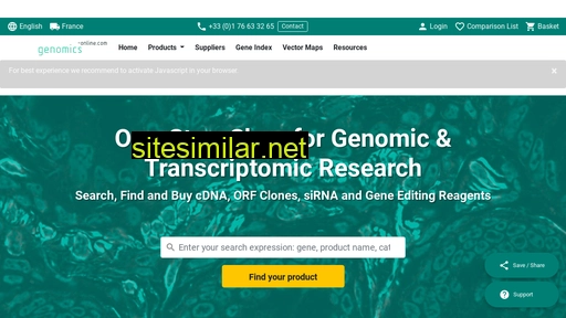 genomics-online.com alternative sites