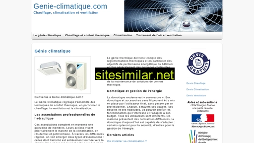 genie-climatique.com alternative sites