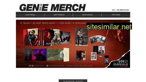 genie-merch.com alternative sites