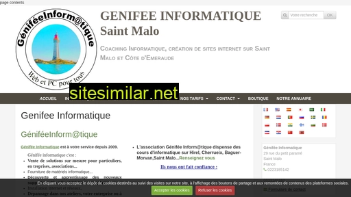 genifeeinformatique.com alternative sites