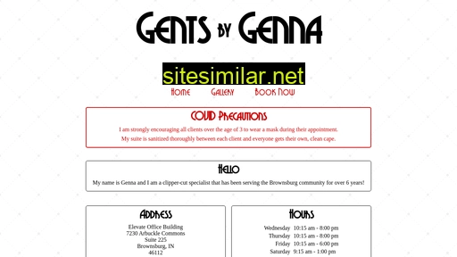 gentsbygenna.com alternative sites