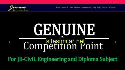 Genuinecompetitionpoint similar sites