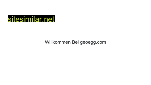 geoegg.com alternative sites
