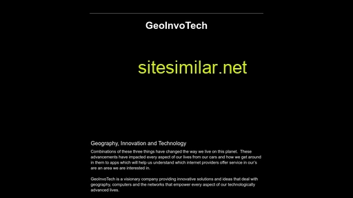 Geoinvotech similar sites