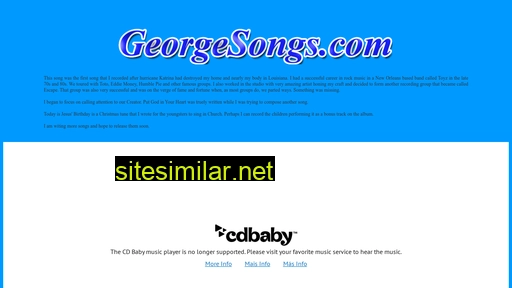 georgesongs.com alternative sites