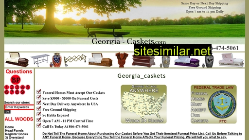 Georgia-caskets similar sites