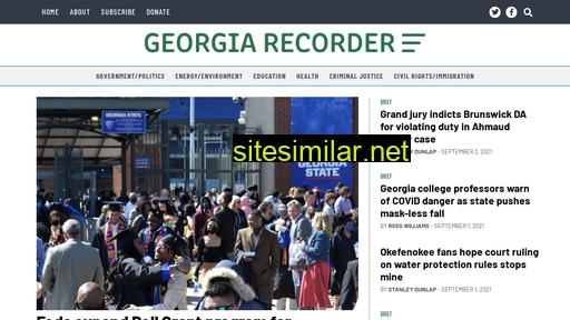 Georgiarecorder similar sites