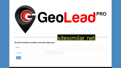 Geoleadpro similar sites