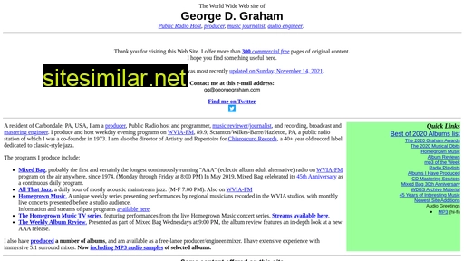 Georgegraham similar sites