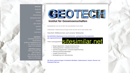Geotech-online similar sites