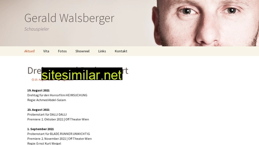 geraldwalsberger.com alternative sites