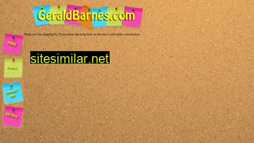 geraldbarnes.com alternative sites