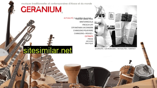 geranium-alsace.com alternative sites