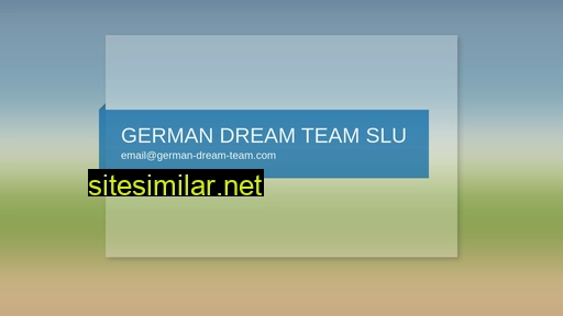 german-dreamteam.com alternative sites
