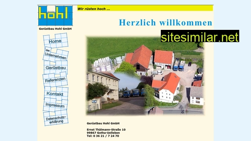 geruestbau-hohl.com alternative sites