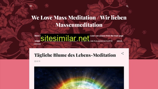 german.welovemassmeditation.com alternative sites