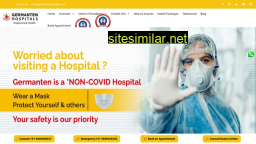 germantenhospitals.com alternative sites