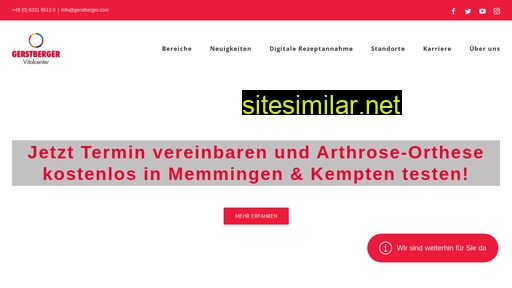 gerstberger.com alternative sites