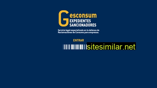 gesconsum.com alternative sites
